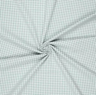 [KI-0882-322] Seersucker Vichy Mint