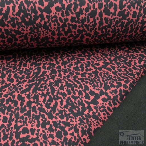 [028-09356-005] Softshell dig. animal skin - spiced coral
