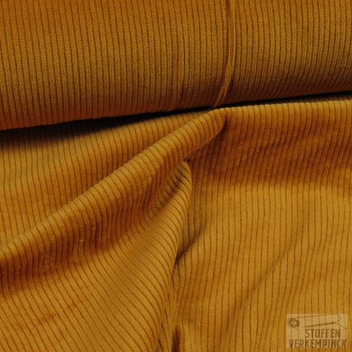 [KI-0779-580] Stretch Corduroy Oker