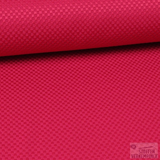 [BI-106526-381] Stretch Picqué Fuchsia