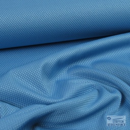 [BI-107062-825] Stretch Picqué Katoen Blauw