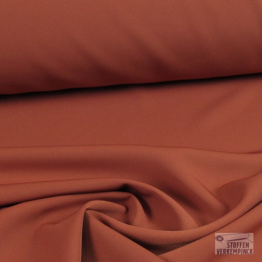 [QT-Q11251-038] Stretch Polyester Dark Terra