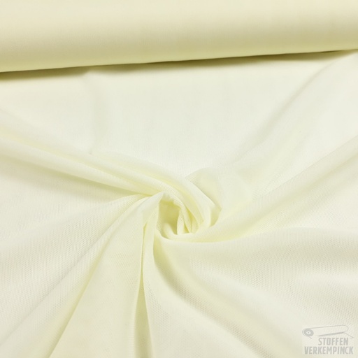 [CI-2428-246] Stretch Tule Ecru