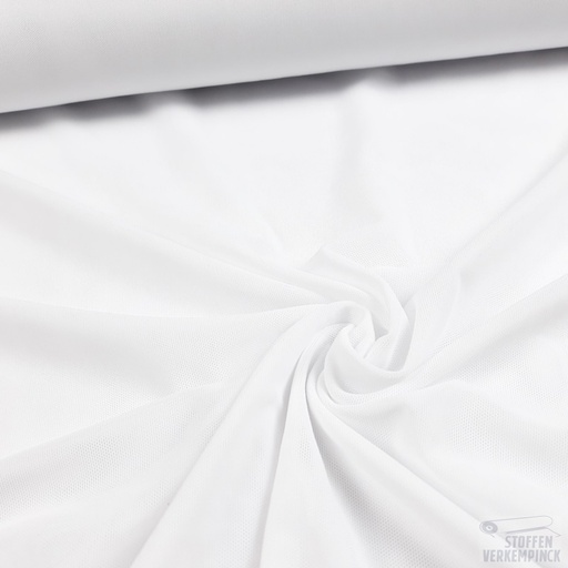 [CI-2428-200] Stretch Tule White