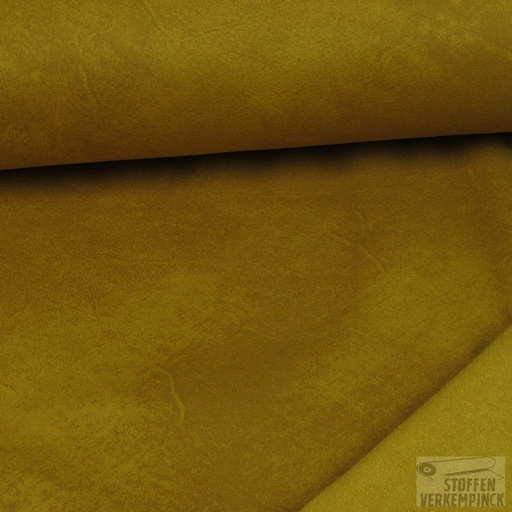 [NO-16039-134] Suède Stretch Marbré - oker