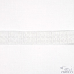 [DI-4752.25-02] Tailleband-elastiek 25mm Wit