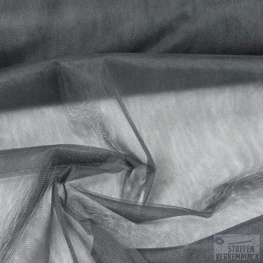 [CI-TU EUPHORIA-215] Tulle Soepel 300cm. Zwart