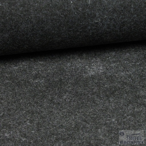 [NO-7070-068] Vilt 1,5mm Zwart Melange