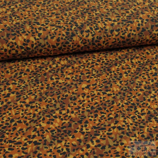 [EDI-S11134-800] Viscose Print Panter Roest