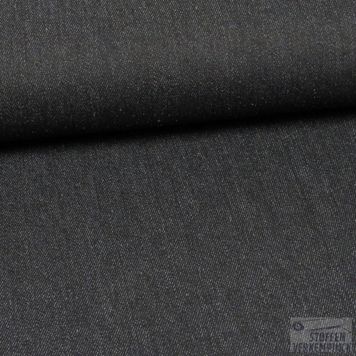 [MU-9376-69] Washed Stretch Jeans Zwart