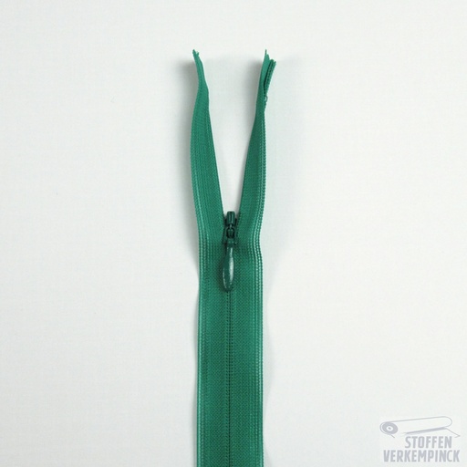 [CHC26 DAEBP12-22-540] YKK Blinde rits niet deelbaar -22cm-Groen
