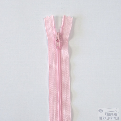 [CFC36 DAEP12-12-512] YKK Nylon spiraalrits niet deelbaar -12cm-Baby Roze