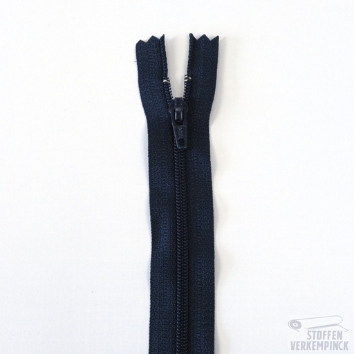[CFC36 DAEP12-12-058] YKK Nylon spiraalrits niet deelbaar -12cm-Donker Blauw