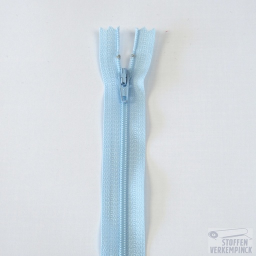 [CFC36 DAEP12-12-542] YKK Nylon spiraalrits niet deelbaar -12cm-Licht Blauw