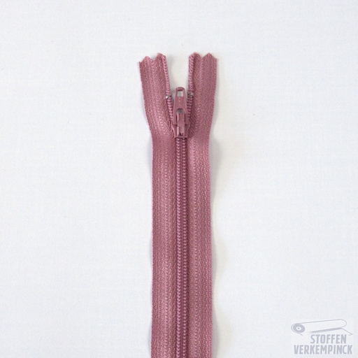[CFC36 DAEP12-12-070] YKK Nylon spiraalrits niet deelbaar -12cm-Oud roze