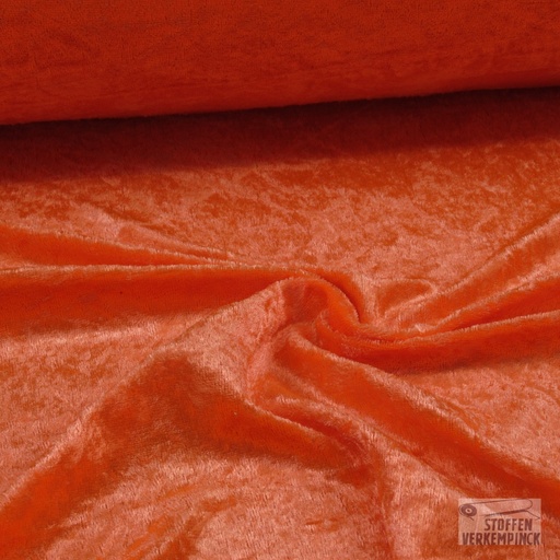 [021-200012-1313] Crushed Velours Oranje