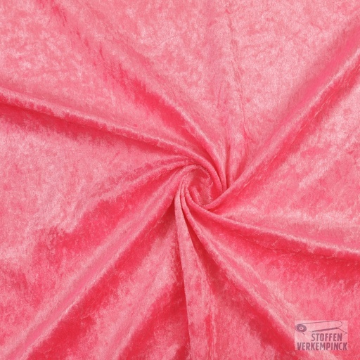 [021-200012-1818] Crushed Velours Pink