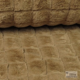 [021-207789-5006] Namaakbont 4.50 cm. ruitje Camel