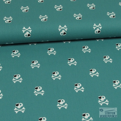 [028-09138-011] Popeline Sculls Emerald