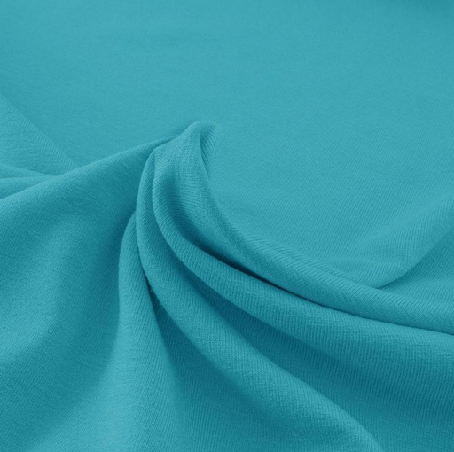 [096-0318-665] Viscose Jersey Aqua