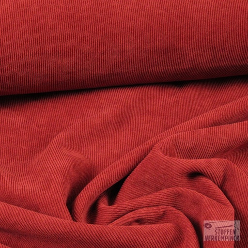 [096-0925-455] Corduroy Smalle Rib Terra