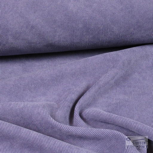 [096-0925-818] Corduroy Smalle Rib Lila