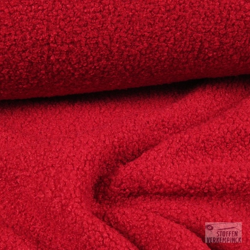 [KI-0943-425] Teddy Bouclé Tedolino Light -  Rood