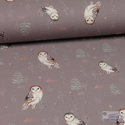 [206-5124-1519] Jersey Digi. Forest Owl Oud Lila