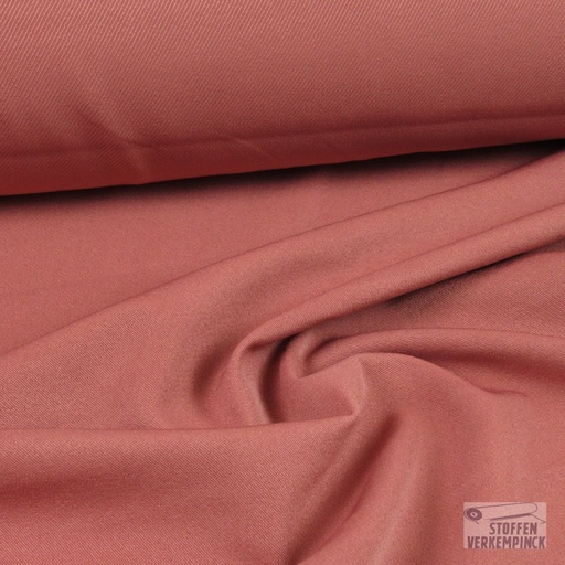 [456-0045-02] Bi-stretch Gabardine Oud Rose