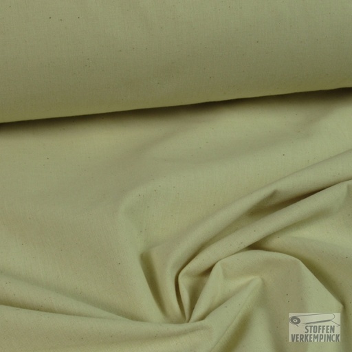 [458-0334-160] Baalkatoen Platbinding 160cm Ecru