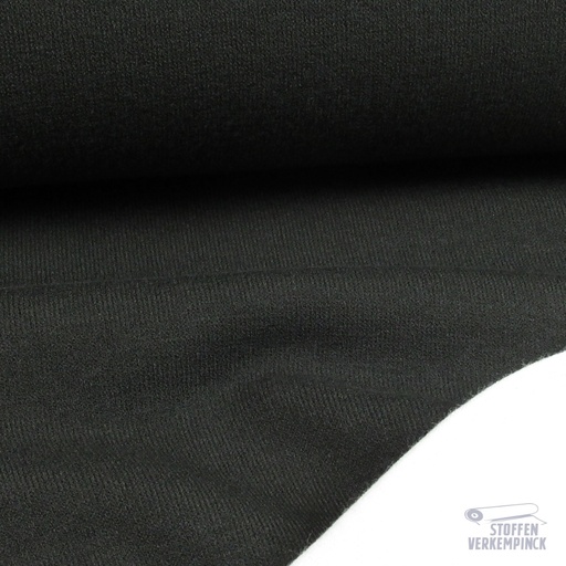 [QT-Q22505-051] Jersey Double Face Off White/Black