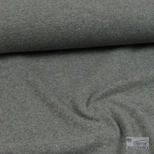 [QT-RS0220-661] Boordstof Mid Grey Melange