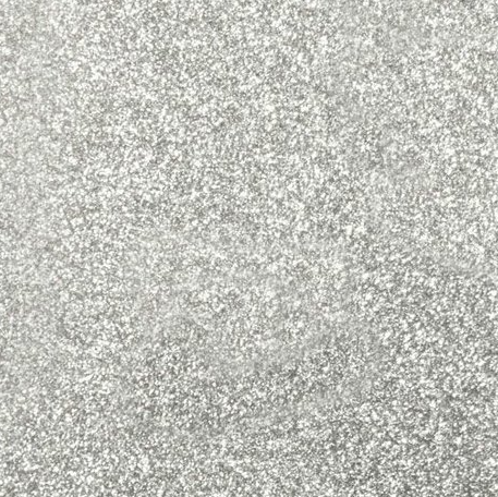 [SI-G0021] Flexfolie Siser Glitter Silver 21cm x 30cm