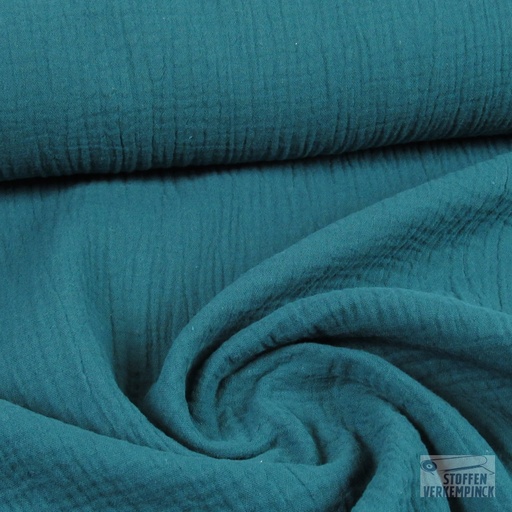 [VE-09959-052] Dubbeldoek Dark Cyan