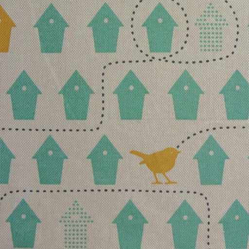 [DO-RIKKE-2B] Katoen Linneneffect Rikke Lin/Celadon 2B