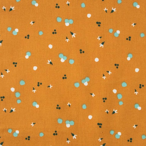 [321-30368] Katoen Print Nozbi Cognac/Menthe 3B