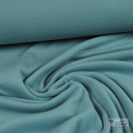 [BI-210568-23] Jersey Zacht - Suèdelook - Donkermint