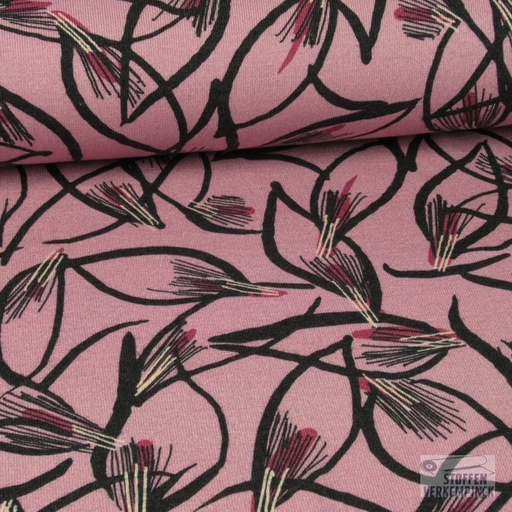[BI-210635-32] Jersey Bladeren Rose