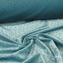[MAD-0001-01] Velours Glitter Dots Mint
