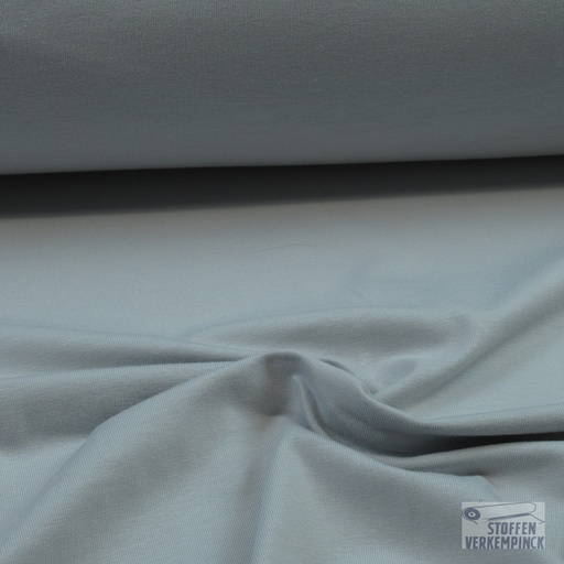 [321-26651] Jersey Uni Licht Grijs