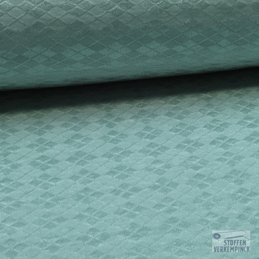 [MAD-SPEED03-TP/T-0-5] Jersey Jacquard Ruitjes Mint