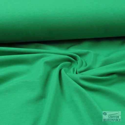 [206-8973-2025] Jersey Katoen Uni Fel Groen