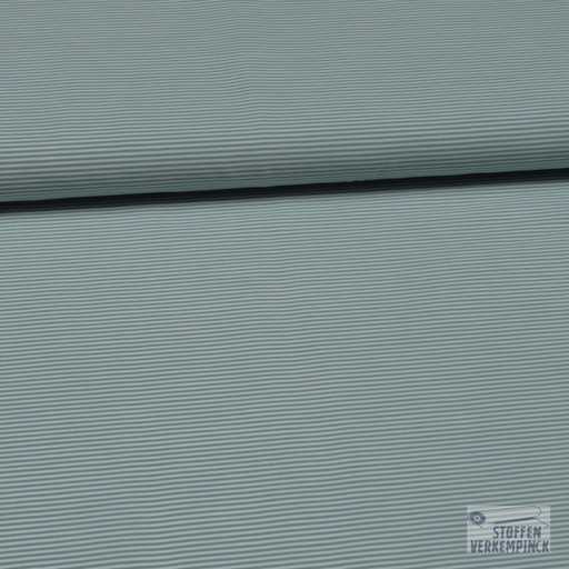 [HE-208595-5037] Lengtestretch Kat. Streepjes Groen