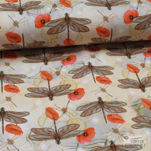 [ST-21055-02] Jersey Digital Libelle/Papaver