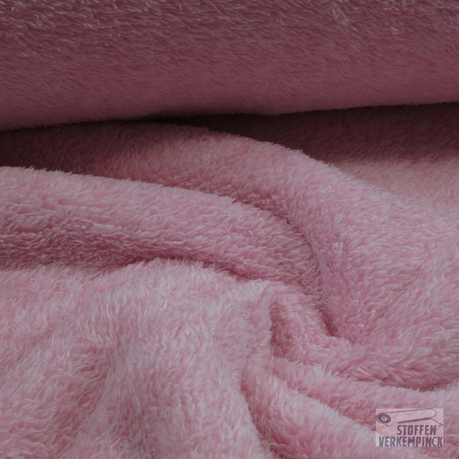 [ZA-902858-01] Wellness Fleece Uni Mélange Rose/wit
