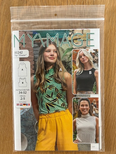 [OR-S1242] Premium Pattern S1242 Top "Elouise" Grootformaat