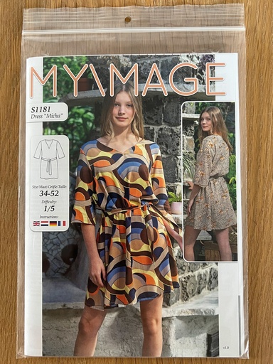 [OR-S1181] Premium Pattern S1181 Jurk "Micha" Grootformaat