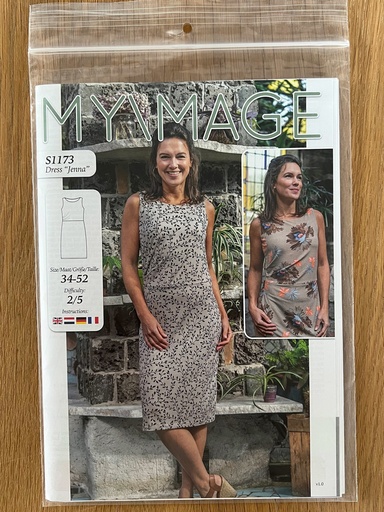 [OR-S1173] Premium Pattern S1173 Jurk "Jenna" Grootformaat