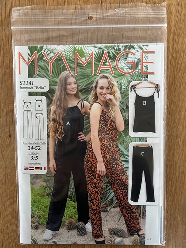 [OR-S1141] Premium Pattern S1141 Jumpsuit "Bella" Grootformaat