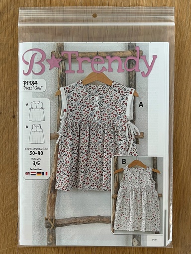 [OR-P1184] Premium Pattern P1184 Jurk "Liva" Grootformaat